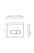 Комплект WeltWasser MARBERG 410 + HOFBACH 004 GL-WT + Mar 410 SE инсталляция с унитазом и кнопкой смыва