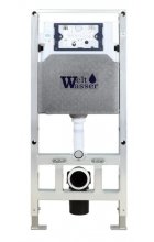 Комплект WeltWasser AMBERG 506 ST + HOFBACH 004 GL-WT + AMBERG RD-WT инсталляция с унитазом и кнопкой смыва
