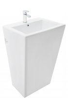 Раковина WeltWasser WW GELBACH 007GL-WT напольная Раковина WeltWasser WW GELBACH 007GL-WT напольная