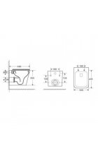 Комплект WeltWasser MARBERG 410 + GELBACH 004 GL-WT + MAR 410 SE инсталляция с унитазом и кнопкой смыва