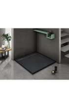 Душевой поддон с сифоном WeltWasser WW TRS 100 STONE-BL