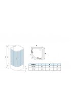 Душевая кабина WeltWasser WW500 HALLE 901