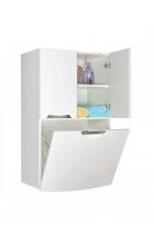 Шкаф Аква Родос Глория 05TК2 навесной, с корзиной