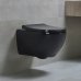 Унитаз подвесной beWash Bogen с сиденьем микролифт черный матовый