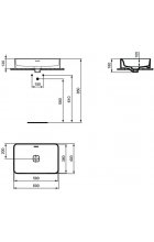 Раковина Ideal Standard Strada II 60x40 T299901