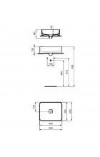 Раковина Ideal Standard Strada II 50x40 Vessel T296701