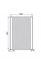 Зеркало Aquanet Форли 10085 LED