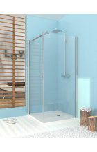 Душевой уголок Domani-Spa Expanse 99 квадрат, без поддона Душевой уголок Domani-Spa Expanse 99 квадрат, без поддона