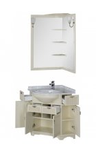 Комплект мебели Aquanet Луис 70 угловой