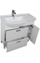 Мебель для ванной Aquanet Сити 90 белая L