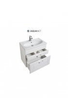 Мебель для ванной Aquanet Рондо 70 белый (2 ящика)