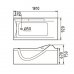 Гидромассажная ванна Gemy G9055 K L
