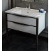Мебель для ванной Smile Риголетто 120 белый/орех Ibiza