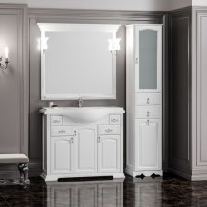 Мебель для ванной Opadiris Риспекто 105 Белый (9003) хром