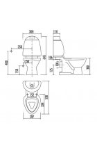 Унитаз Creavit Cocuk CK310.001F0 (детский)