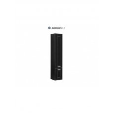 Шкаф-пенал Aquanet Рондо 35 черный антик (2 дверцы)