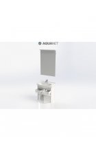 Мебель Aquanet Грейс 60 дуб сонома/белый (1 ящик, 2 дверцы)