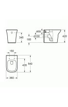 Унитаз Imex Grace CВ10134 приставной