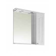 Зеркало-шкаф Vod-ok Адам 55 L/R белое