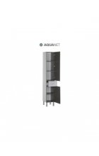 Шкаф-пенал Aquanet Верона 35 белый (напольный)