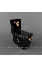 Унитаз Arcus моноблок 050 black HXY(черный) Унитаз Arcus моноблок 050 black HXY(черный)