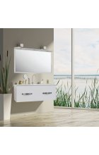 Мебель для ванной Della BRAVA white 1000