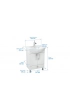 Тумба Triton Диана 60 с раковиной