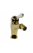 Смеситель Magliezza GROSSO BIANCO 50137-do на биде Смеситель Magliezza GROSSO BIANCO 50137-do на биде