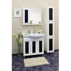 Мебель для ванной Sanflor Валлетта 80 белый (Ч) R/L