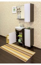 Мебель для ванной Sanflor Мокко 45 венге/белый