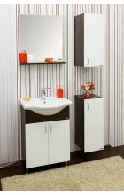 Мебель для ванной Sanflor Мокко 60 венге/белый Мебель для ванной Sanflor Мокко 60 венге/белый