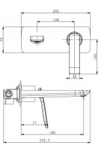 Смеситель Timo Helmi 4071/ 00-16SM для раковины