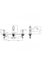 Смеситель Timo Adelia 6021/ 04F black для раковины