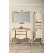 Мебель для ванной Timo Elsa 110 M-VR 9001 с золотом