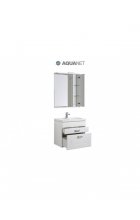 Мебель для ванной Aquanet Рондо 70 белый (2 ящика)