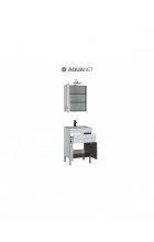 Комплект мебели Aquanet Верона 58 белый (1 ящик 2 дверцы)