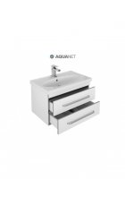 Мебель для ванной Aquanet Сиена 70 белая, 2 ящика