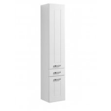 Шкаф-пенал Aquanet Рондо 35 белый антик (2 дверцы, 1 ящик)