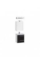 Мебель для ванной Aquanet Тиволи 60 бордо, черный