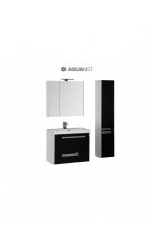 Мебель для ванной Aquanet Тиволи 80 бордо, черный