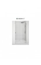 Душевая дверь Aquanet Gamma 120-12 L, прозрачное стекло