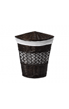 Плетеная корзина для белья с крышкой Wasserkraft Salm WB-270-L
