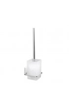 Щетка для унитаза подвесная Wasserkraft Leine K-5027WHITE