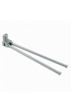 Держатель полотенец двойной Wasserkraft Leine K-5031