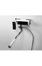 Смеситель для ванны с длинным изливом Wasserkraft Aller 1062LWHITE 