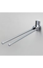 Держатель полотенец двойной Wasserkraft Leine K-5031
