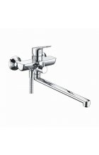 Смеситель для ванны Wasserkraft Lippe 4502L с длинным изливом