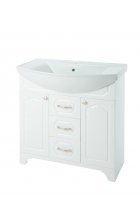 Тиффани-105 тумба с 2 ящ. белый Тиффани-105 тумба с 2 ящ. белый