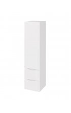 Санриса-35 пенал подвесной с 2 ящ. белый лев./прав.