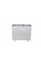 Эйфория-105 тумба с 2 ящ. белая (ОСКАР)